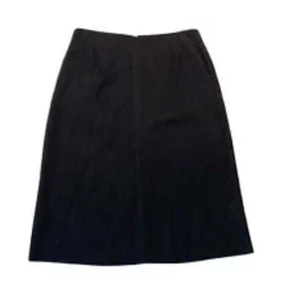 Trina Turk Los Angeles Designer Skirt Viscose Blend Size 6 Black‎ - Picture 2 of 5